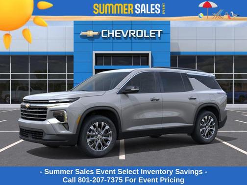Sterling Gray Metallic 2026 Chevrolet Traverse LT