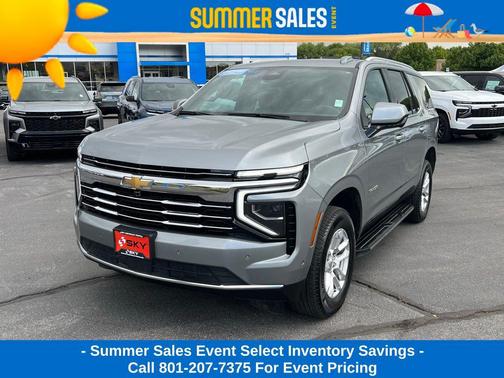 Sterling Gray Metallic 2025 Chevrolet Tahoe LT