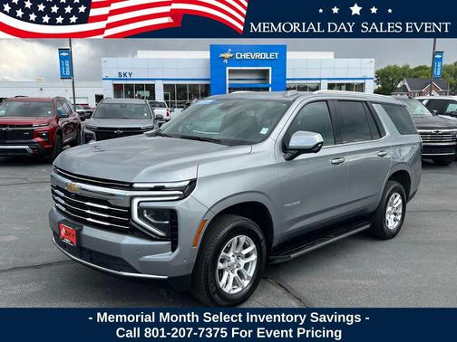 Sterling Gray Metallic 2025 Chevrolet Tahoe LT