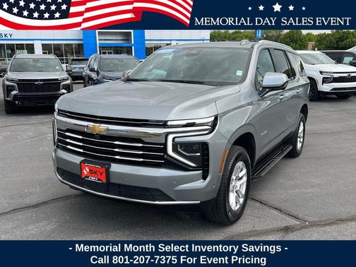 Sterling Gray Metallic 2025 Chevrolet Tahoe LT