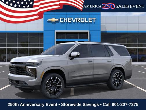 Sterling Gray Metallic 2026 Chevrolet Tahoe 4WD RST