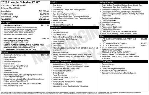 2023 Chevrolet Suburban LT