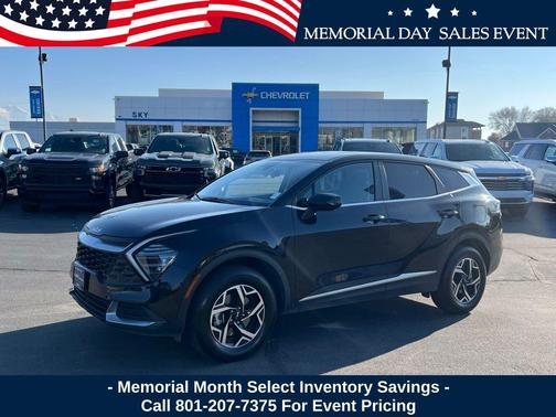 Fusion Black 2024 Kia Sportage LX