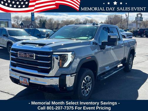 Thunderstorm Gray 2024 GMC Sierra 2500 SLT
