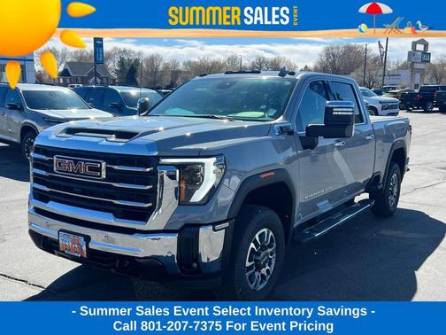 Thunderstorm Gray 2024 GMC Sierra 2500 SLT