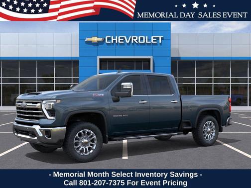 Lakeshore Blue Metallic 2026 Chevrolet Silverado 3500 LTZ