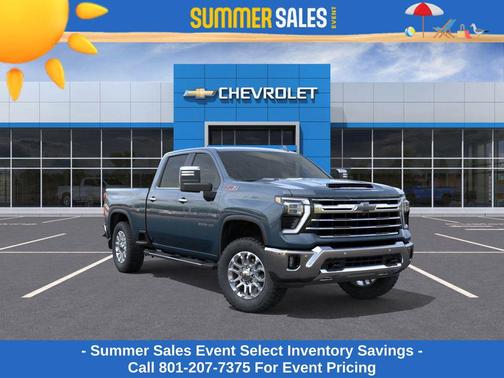 Lakeshore Blue Metallic 2026 Chevrolet Silverado 3500 LTZ