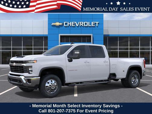 Summit White 2026 Chevrolet Silverado 3500 LT