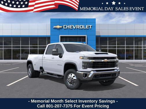 Summit White 2026 Chevrolet Silverado 3500 LT