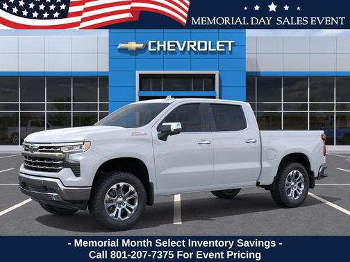 Summit White 2026 Chevrolet Silverado 1500 LTZ