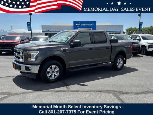 Gray 2017 Ford F-150 XLT