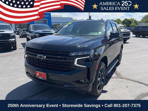 Black 2024 Chevrolet Tahoe 4WD RST