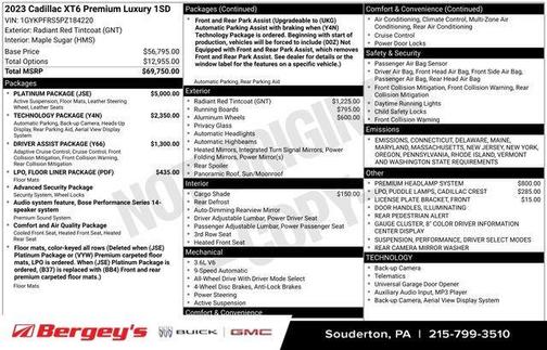 2023 Cadillac XT6 Premium Luxury AWD