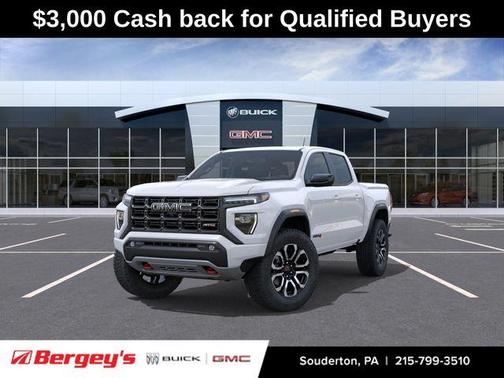 Summit White 2026 GMC Canyon AT4