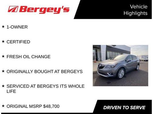 Satin Steel Gray Metallic 2020 Buick Envision Premium II