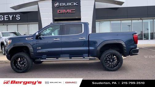 Pacific Blue Metallic 2021 GMC Sierra 1500 Denali