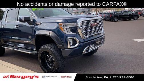 Pacific Blue Metallic 2021 GMC Sierra 1500 Denali