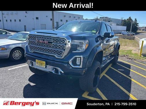 Pacific Blue Metallic 2021 GMC Sierra 1500 Denali