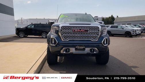 Pacific Blue Metallic 2021 GMC Sierra 1500 Denali
