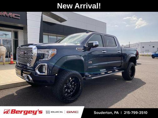Pacific Blue Metallic 2021 GMC Sierra 1500 Denali