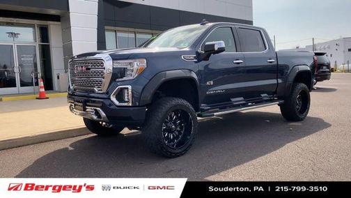 Pacific Blue Metallic 2021 GMC Sierra 1500 Denali