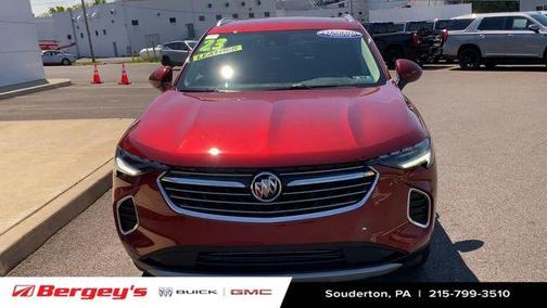 Cinnabar Metallic 2023 Buick Envision Essence