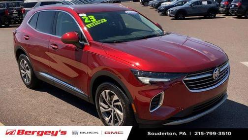 Cinnabar Metallic 2023 Buick Envision Essence