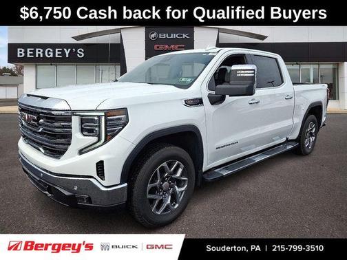 Summit White 2026 GMC Sierra 1500 SLT