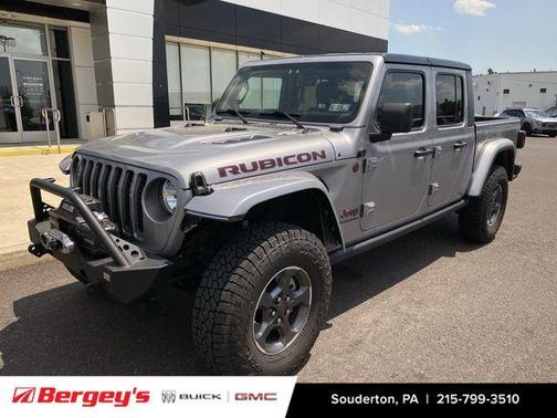 Billet Silver Metallic Clearcoat 2020 Jeep Gladiator Rubicon