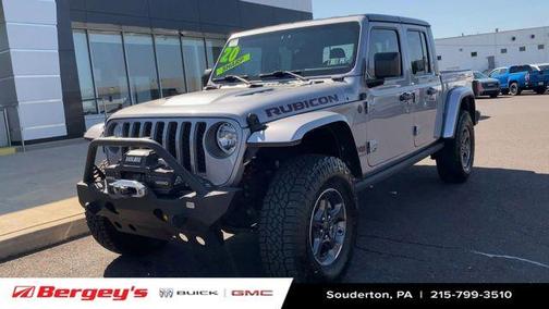 Billet Silver Metallic Clearcoat 2020 Jeep Gladiator Rubicon