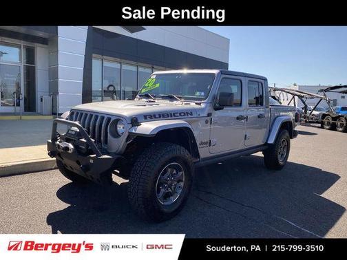Billet Silver Metallic Clearcoat 2020 Jeep Gladiator Rubicon
