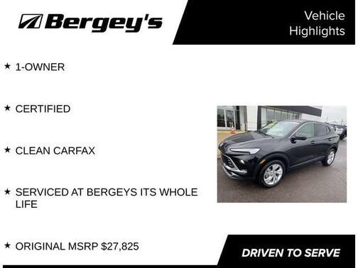 Ebony Twilight Metallic 2024 Buick Encore GX Preferred