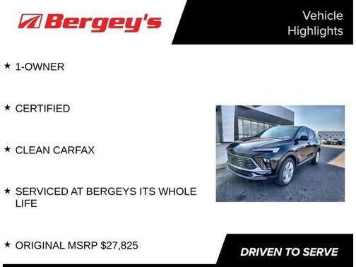 Ebony Twilight Metallic 2024 Buick Encore GX Preferred