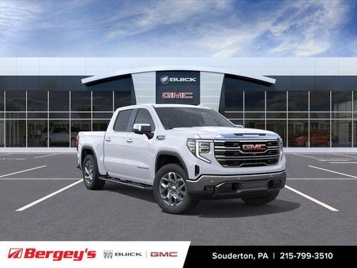 Summit White 2026 GMC Sierra 1500 SLT