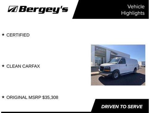 Summit White 2022 GMC Savana 2500 Work Van