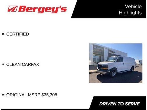 Summit White 2022 GMC Savana 2500 Work Van