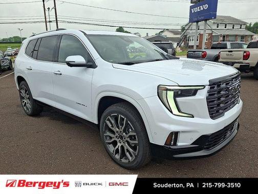 Glacier White 2026 GMC Acadia DENALI ULTIMATE