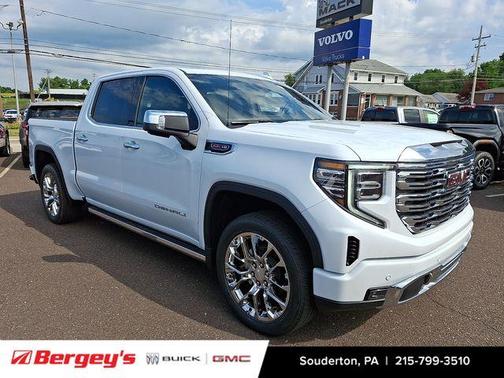 Glacier White 2026 GMC Sierra 1500 Denali