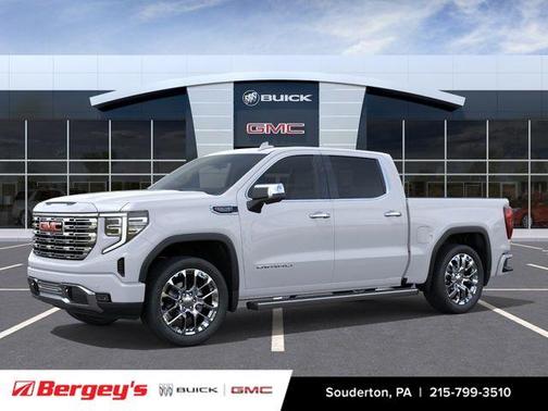 Glacier White 2026 GMC Sierra 1500 Denali