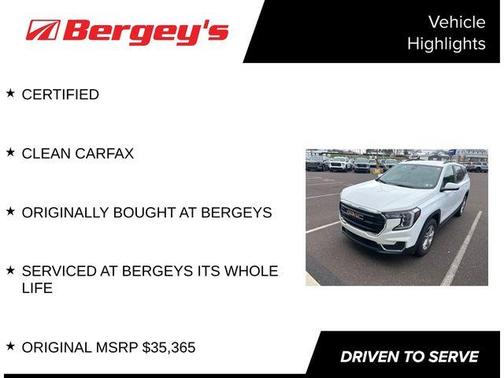 Summit White 2023 GMC Terrain SLE