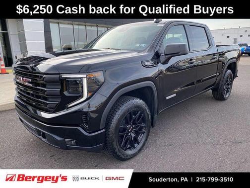 Onyx Black 2026 GMC Sierra 1500 Elevation