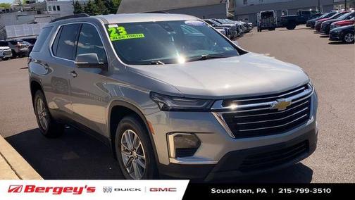 Sterling Gray Metallic 2023 Chevrolet Traverse LT Cloth