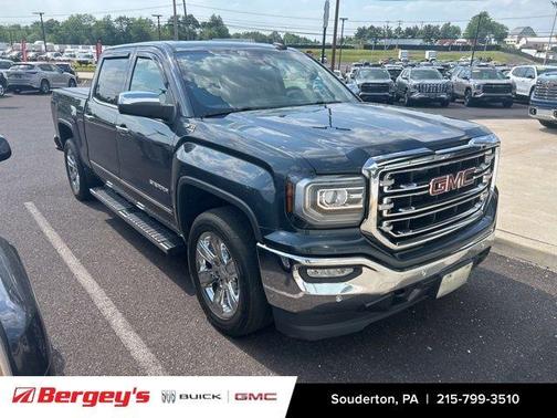 Dark Slate Metallic 2018 GMC Sierra 1500 SLT