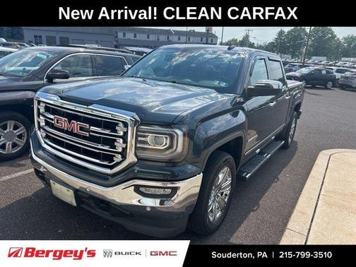 Dark Slate Metallic 2018 GMC Sierra 1500 SLT
