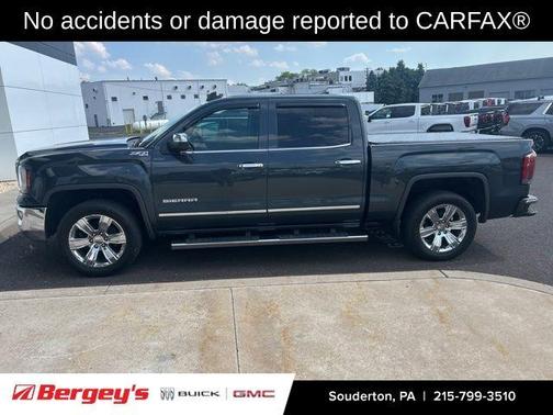 Dark Slate Metallic 2018 GMC Sierra 1500 SLT