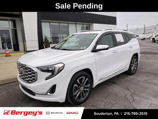 Summit White 2020 GMC Terrain Denali