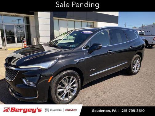Ebony Twilight Metallic 2022 Buick Enclave Avenir