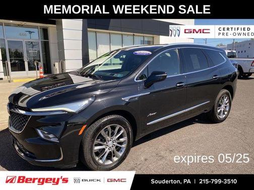 Ebony Twilight Metallic 2022 Buick Enclave Avenir