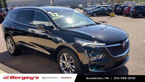 Ebony Twilight Metallic 2022 Buick Enclave Avenir