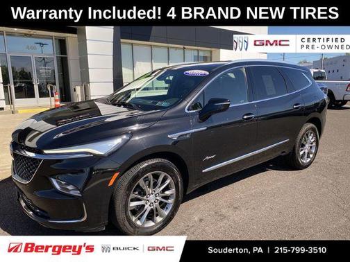 Ebony Twilight Metallic 2022 Buick Enclave Avenir